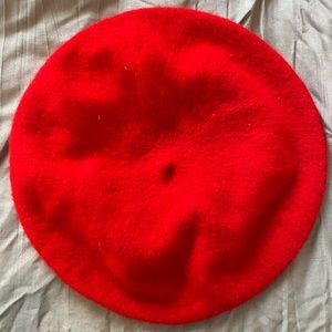 Women’s red hat - only worn once!